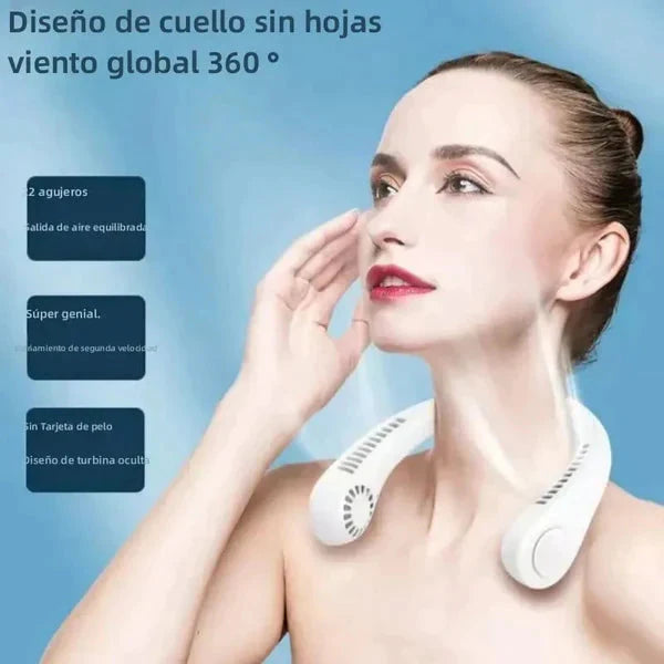 VENTILADOR DE CUELLO PORTATIL™ - 360º